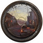 My hubcap rolls into a museum My hubcap rolls into a museum